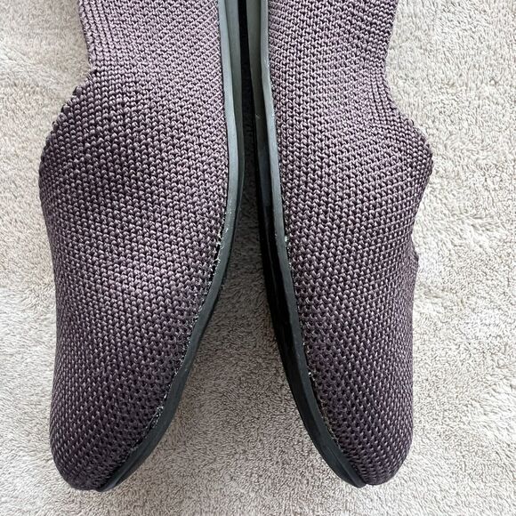 Rothy's The Flat Mink Brown Stretch Fabric Round Toe Ballet Flat Shoes Women 8.5 - Picture 15 of 16